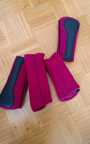 Mattes fleece gamaschen - fleece,