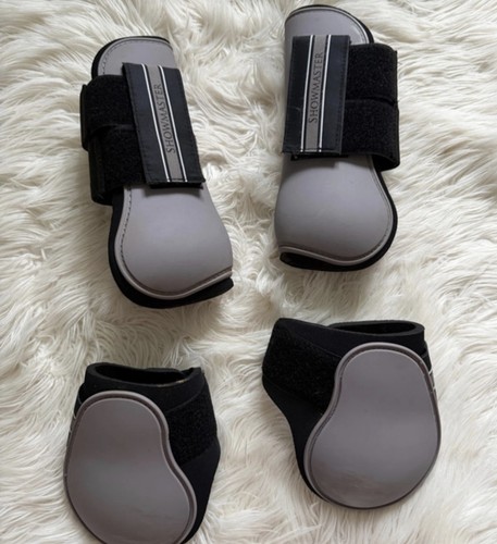 Showmaster gamaschen set grau - showmaster,